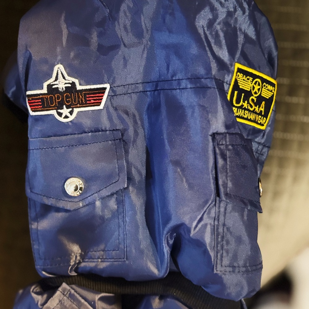 NWOT Small dog snowsuit - Picture 3 of 3